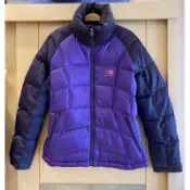 英國高級戶外登山品牌 Karrimor  立領蓬鬆款羽絨外套（女）M號