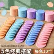 🔴【盒裝計數圓片教具】數學加減法啟蒙神器｜幼兒園一年級小學生學具｜動手操作色彩認知訓練｜邏輯思維課堂好物 ｜老師推薦
