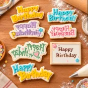 Happy birthday英文生日快樂矽膠模具 🚀台灣出貨【小陶器手作素材】