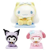 小禮堂 Sanrio 三麗鷗 陶瓷造型存錢筒 (招財貓款) 美樂蒂 酷洛米 大耳狗
