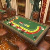 BZ*💯德州撲克籌碼桌布棋牌室長方形麻將臺墊百家樂桌遊臺布美式桌墊-老街口
