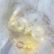 求婚燈串 螢火蟲燈串 LOVE燈串 暖燈 佈置 花禮材料