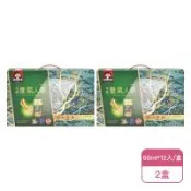 【QUAKER 桂格】養氣人蔘 無糖禮盒 無添加糖配方X2盒(60ml*12瓶/盒)