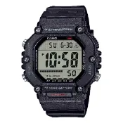 大高雄鐘錶城 CASIO卡西歐 AE-1600H-1AV 10年電力八角型數位錶 黑 49.7mm ｜樂天領券現折★全館特惠中★指定刷卡回饋10%