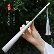 思樂小舖 飛熾精工竹折扇大漆藝蹦迪金屬鈦合金色古風太極手扇功夫戰術轉扇子手扇 MOOPS