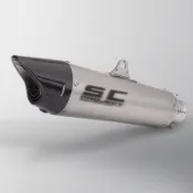 摩托車SC排氣管 Ninja400 650 Z750 Z800 鯊魚形碳纖尾51mm通用