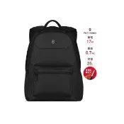 【VICTORINOX 瑞士維氏】Altmont Original 標準型後背包(黑 606736)