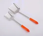 不鏽鋼沖孔油渣鏟【班恩】門市現貨 快速出貨 油炸機 油渣 甜不辣 炸物 清潔工具