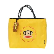 【Paul Frank】大嘴猴 小吊飾手提袋 購物袋 單肩包-黃色/藍色/紅色/黑色
