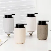 (店+)【Warm House Decor 暖和家居】北歐風洗手乳按壓瓶 (按壓瓶 沐浴乳分裝瓶 乳液瓶 分裝瓶)