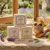 L OCCITANE 歐舒丹 乳油木皂100gX2-新版-任選[牛奶/薰衣草/馬鞭草]-百貨公司貨
