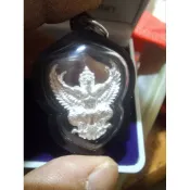 （好友佛寶）2564 龍婆瓦拉 純銀 神鷹 金翅鳥 附原廟錦盒