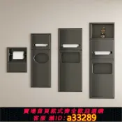 小新嚴選 【可打統編 公司貨】馬桶壁龕衛生間嵌入式垃圾桶壁龕柜新款隱藏式紙巾盒浴室置物架