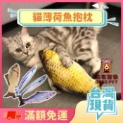 【貓薄荷魚抱枕】貓抱枕 貓草包 貓玩具 貓草魚 貓草抱枕 貓薄荷抱枕 貓薄荷 貓草 貓薄荷玩具 絨毛玩具