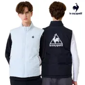 【LE COQ SPORTIF 法國公雞】防潑水羽絨棉背心-男款-2色可選-LWW61092