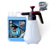twins car 泡沫洗車精 2公升+高泡沫手持噴瓶 1.5L 組合 泡泡瓶 泡沫瓶 散形噴射泡沫 泡泡噴罐  噴壺