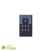 〈ic995c〉 SANYO 鉭電容 330uF 2.5V 高分子 鉭質電容 全新品 壹包1入 #7221