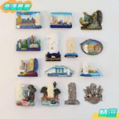 🔥2026熱賣+統編🔥 冰箱貼 磁吸 磁鐵  新加坡創意地標建築魚尾獅噴泉旅遊紀念禮物 時尚收藏家居伴手禮
