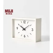 【免運】無印良品 MUJI 指針式車站時鐘鬧鐘掛墻家用時尚現代客廳裝飾掛鐘