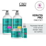 CBD KERATIN PRO Shampoo, Conditioner, Hair Mask, Vitamin
