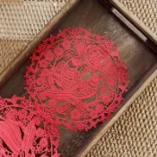 雙喜仙梅福字剪紙2026馬年春節蔚縣非遺特色窗花結婚婚禮喜字窗貼J5NR