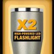 INOVA X2 AA戰術手電筒 (僅使用兩顆AA電池)