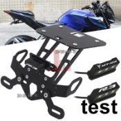 【藤原機車】 短牌架 車牌架 適用YAMAHA 山葉YZF-R3 R25 MT03 MT25 19-24改裝後短尾車牌架