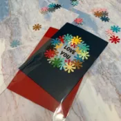 手工卡片 生日卡片 萬用卡片 對折卡片  現貨