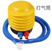 腳踩式泳池打氣機塑料充氣打氣筒腳踏游泳圈游泳池打氣筒兒童玩具