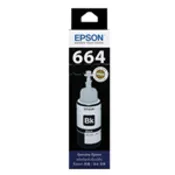 【史泰博 Stapro】愛普生EPSON原廠補充墨水匣/T664100/黑色/70ml