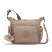 [昇恆昌宅配網] Kipling 凱普林 GABBIE MINI CROSSBODY BAG TAN BEIGE GABBIE MINI 斜背包