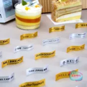 客製化 彎曲蛋糕插牌 生日快樂裝飾 甜品插卡 烘焙標籤 訂製logo 派對小卡片 婚禮甜點裝飾 客製化插牌 生日蛋糕