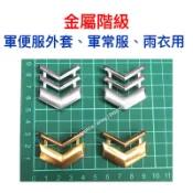 《金屬階級》外套用階級、金屬階級、雨衣階級、階級、軍便服階級