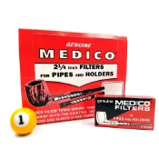 【100%原廠正品附發票】 美國進口 MEDICO 6MM濾心 (10支) 濾嘴 ◤球球玉米斗◢
