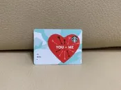 星巴克 STARBUCKS 菲律賓 2019 you + me 造型卡 異形卡 限量 隨行卡 儲值卡 卡片 星巴克卡