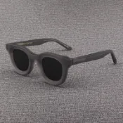 MOSCOT LEMTOSH黙鏡女板材磨砂灰色粗框眼鏡方形歐美鏡男