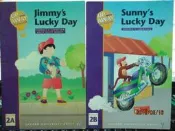 【小熊家族】505 英文繪本《Sunny’s Lucky Day:  2A+B》0194349632 九成新