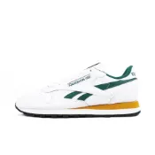 Reebok 休閒鞋 Classic Leather 白 綠 復古 男 100074355