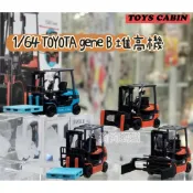 TOYOTA gene B 堆高機 1/64 扭蛋 微縮堆高機 棧板 狗狗螞蟻