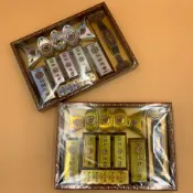 【心逸】紙紮富貴磨砂百寶盒 / 金元寶 銀元寶 金磚 銀磚 / 紙紮手鐲 / 祖先 / 拜拜