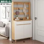 E家工廠  80公分鞋櫃衣帽架  玄關 多功能收納櫃 311-KC（橡木色）