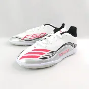 ISPORTSHOP adidas JP7452 梅西 F50 MESSI Club 中大童 足球鞋 室內 平底 白銀紅【iSport愛運動】