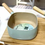 全球選品1館 生活百貨 便捷方形小奶鍋煮奶鍋不粘鍋螺螄粉鍋煮泡麵
