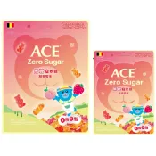【ACE】無糖Q甜莓蜜桃軟糖(隨手包44g/袋)(量販包220g/袋)★衛立兒生活館★
