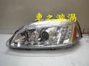 ☆☆☆車之漩渦☆☆☆HONDA 本田 喜美 K8 96~00 仿R8 銀框魚眼大燈含LED方向燈組