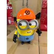 奧司玩具 日本 環球影城 小小兵爆米花筒 聖誕版 工人 minions 神偷奶爸