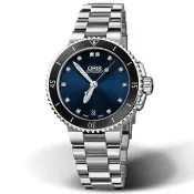 【ORIS 豪利時】Aquis 時間之海 潛水機械腕錶 錶 手錶 送禮 (0173376524195-0781801P)