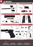【阿盛生存遊戲工作室】EMG SA-DS0200 SAI 2011 DS HI-CAPA 4.3 瓦斯槍 原廠零件爆炸圖