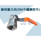 【尚水】含稅 銅球塞凡而 白鐵把手 雙內牙開關 銅球閥門 雙內牙凡而 4分 6分 1吋