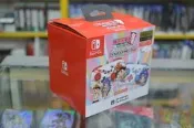 現貨〈海佃2001〉NS HORI  原裝 專用迷你控制器 有線連發手把 桃太郎電鐵樣式 2入  --全新--台南現貨